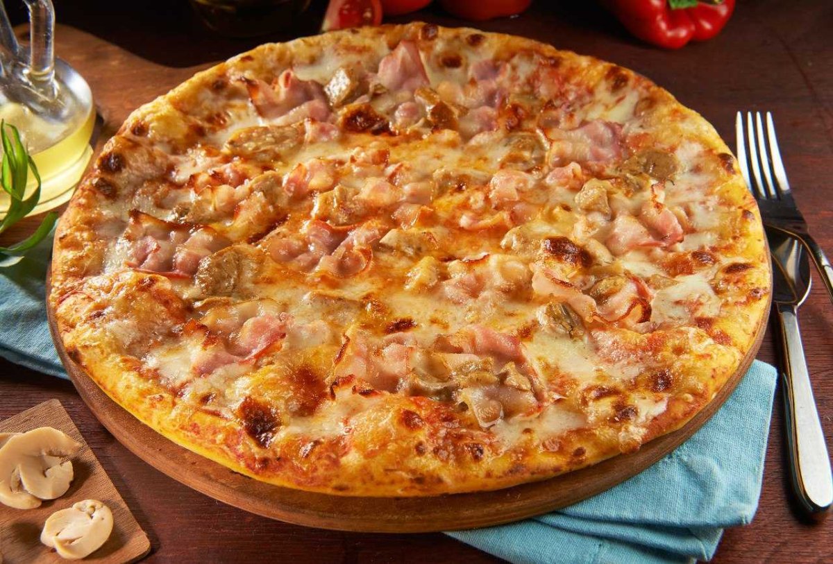 грибная пицца с колбасой фото 77