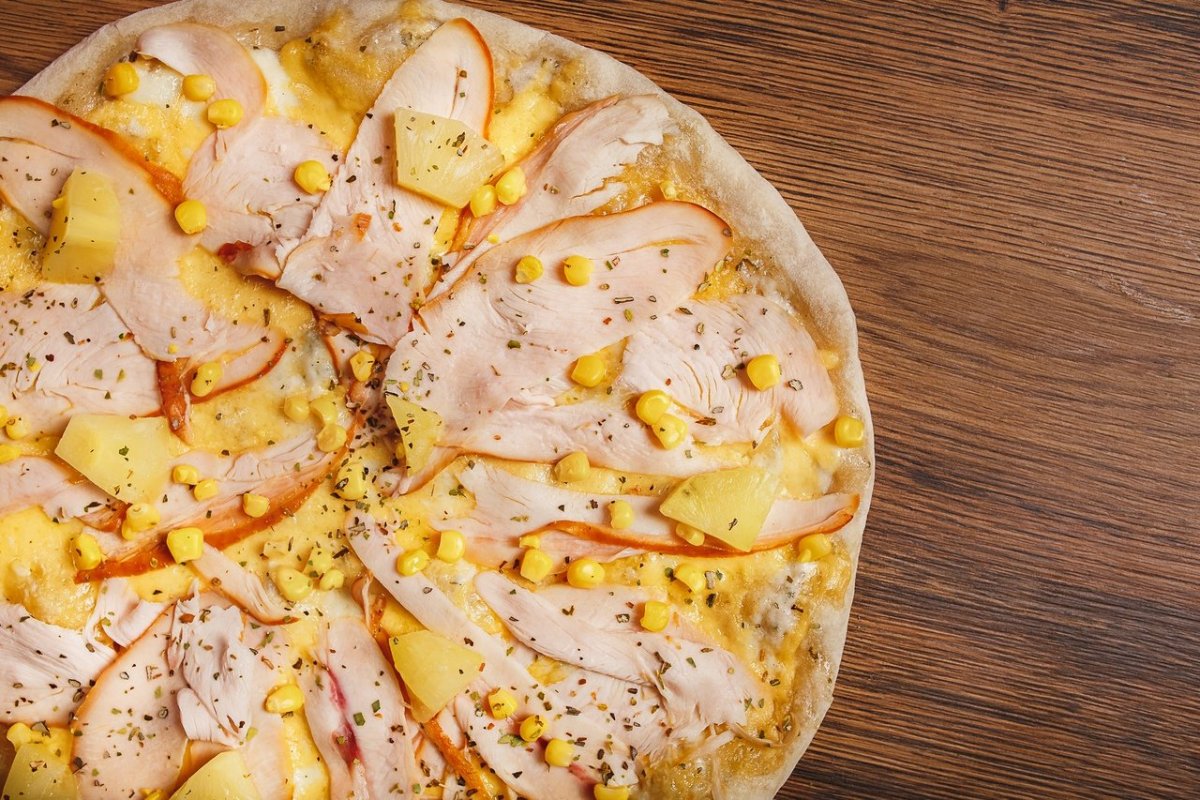 пицца гавайская с курицей и ананасами рецепт с фото фото 53