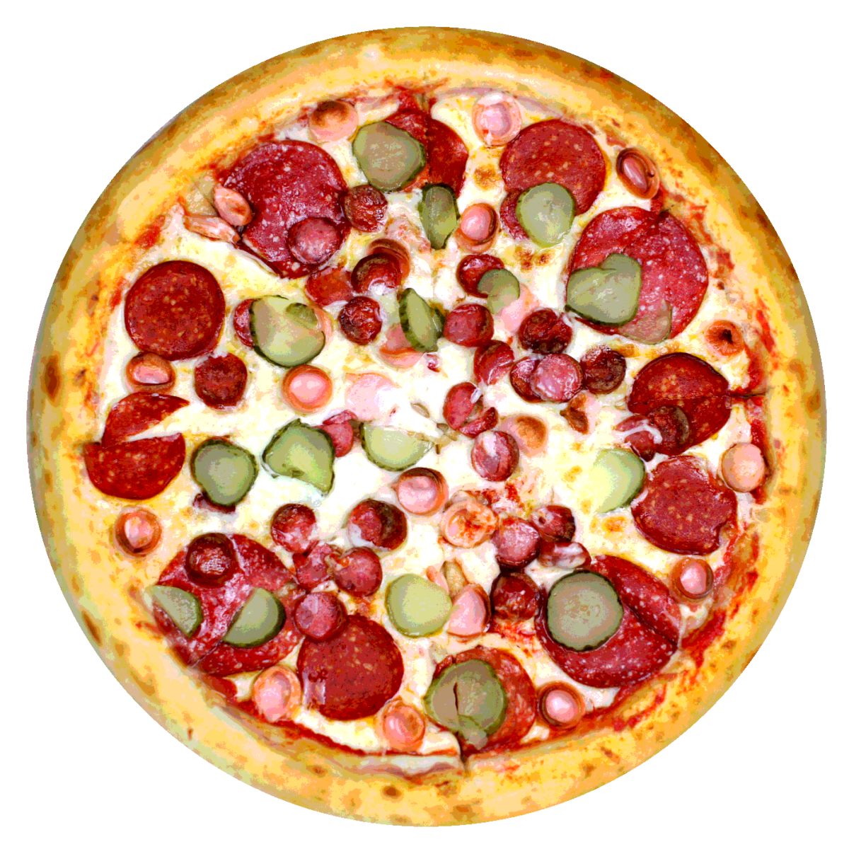 фотография пиццы с колбасой фото 30