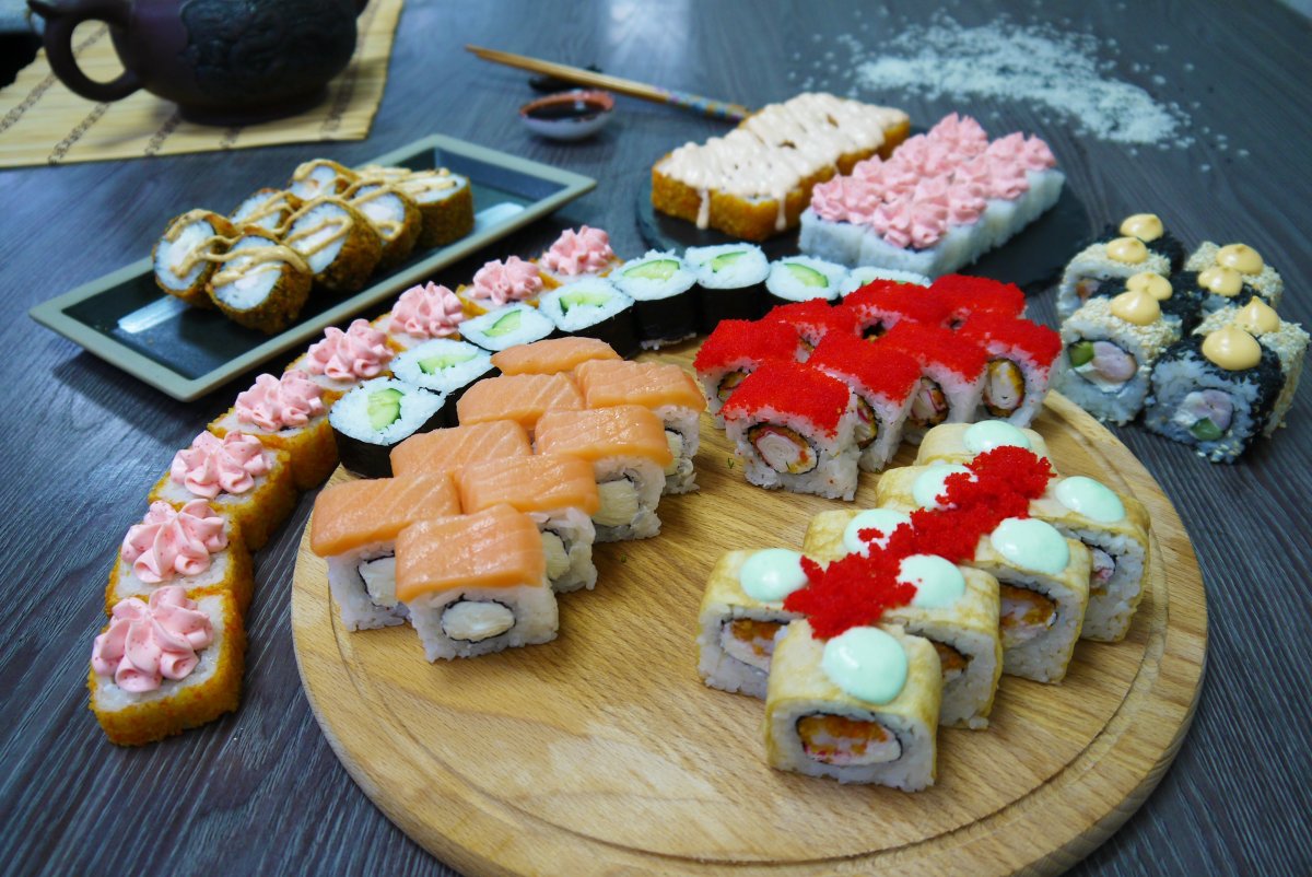 Заказать суши на дом астана фото 118