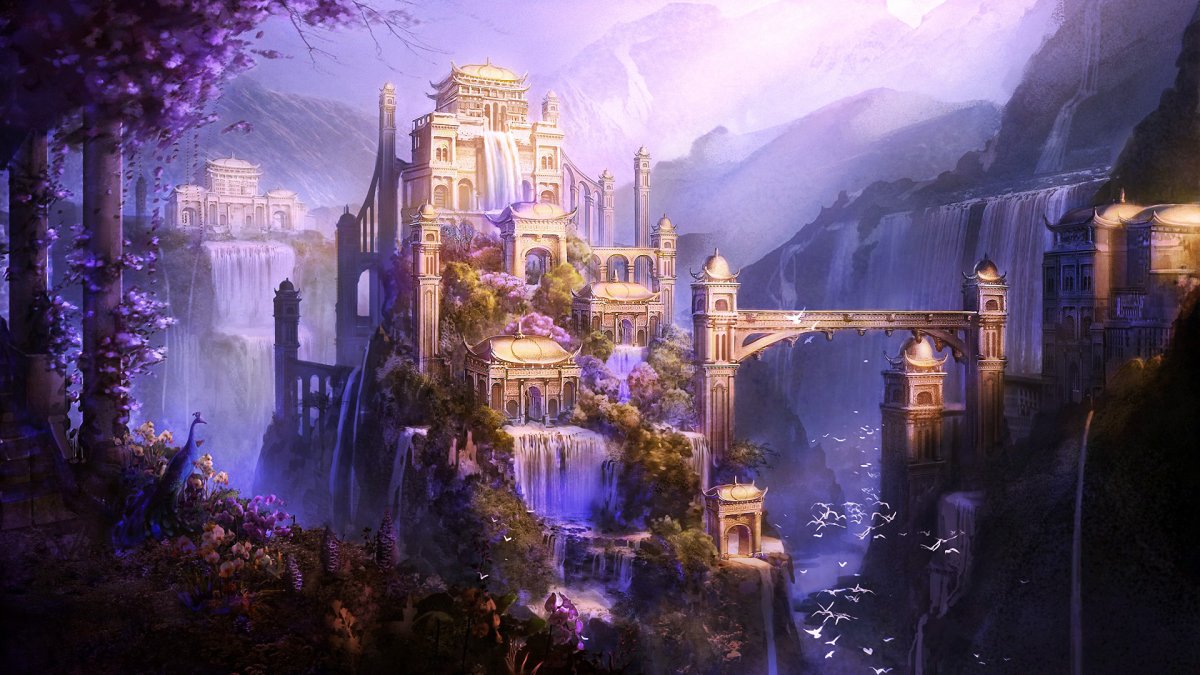 Фантастические сказочные города