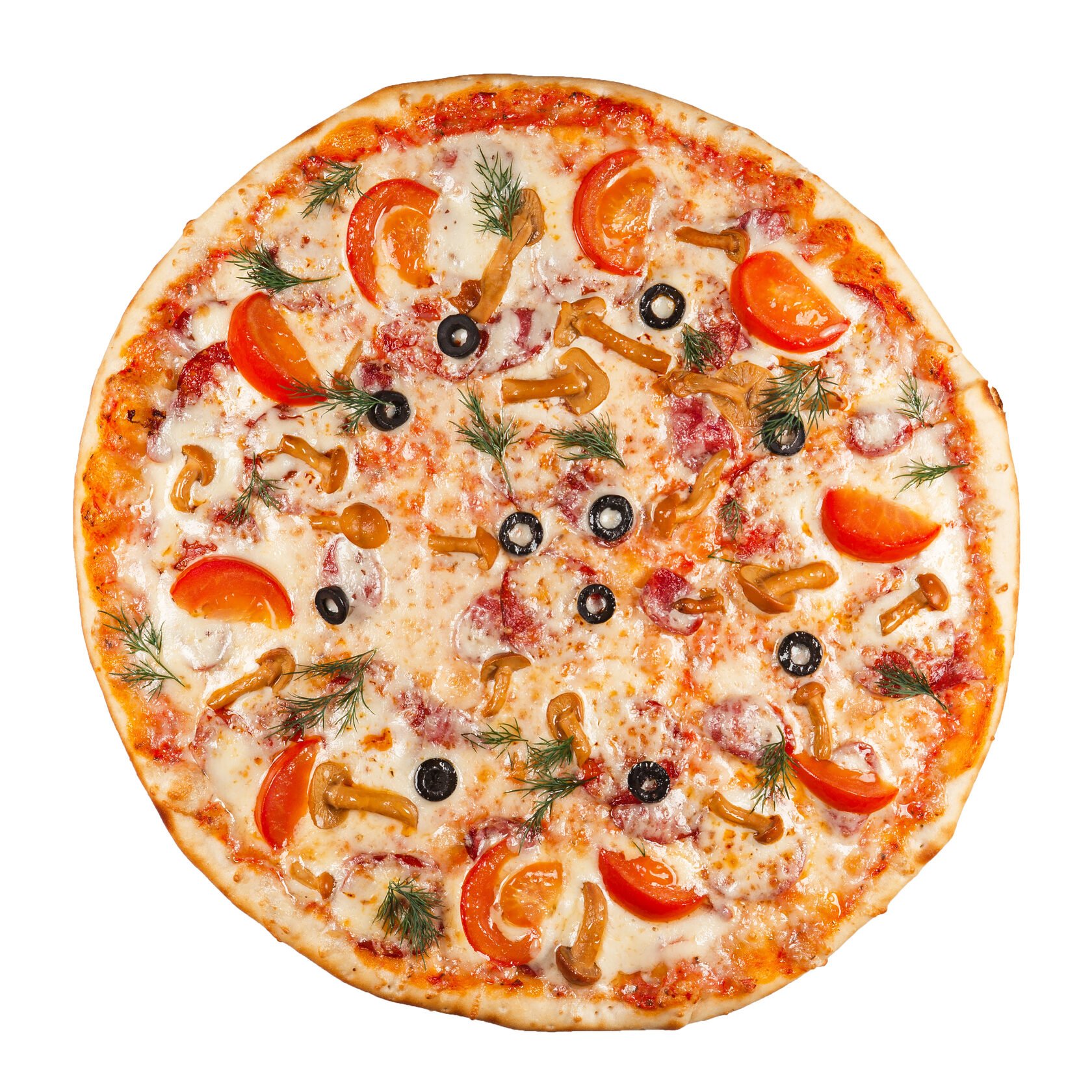 пицца охотничья на белом фоне фото 82
