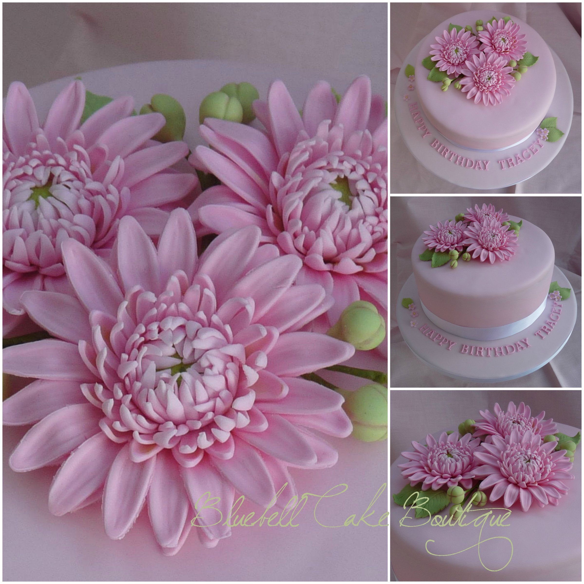 Торт с хризантемами из крема (Много фото!) - oboyplus.ru