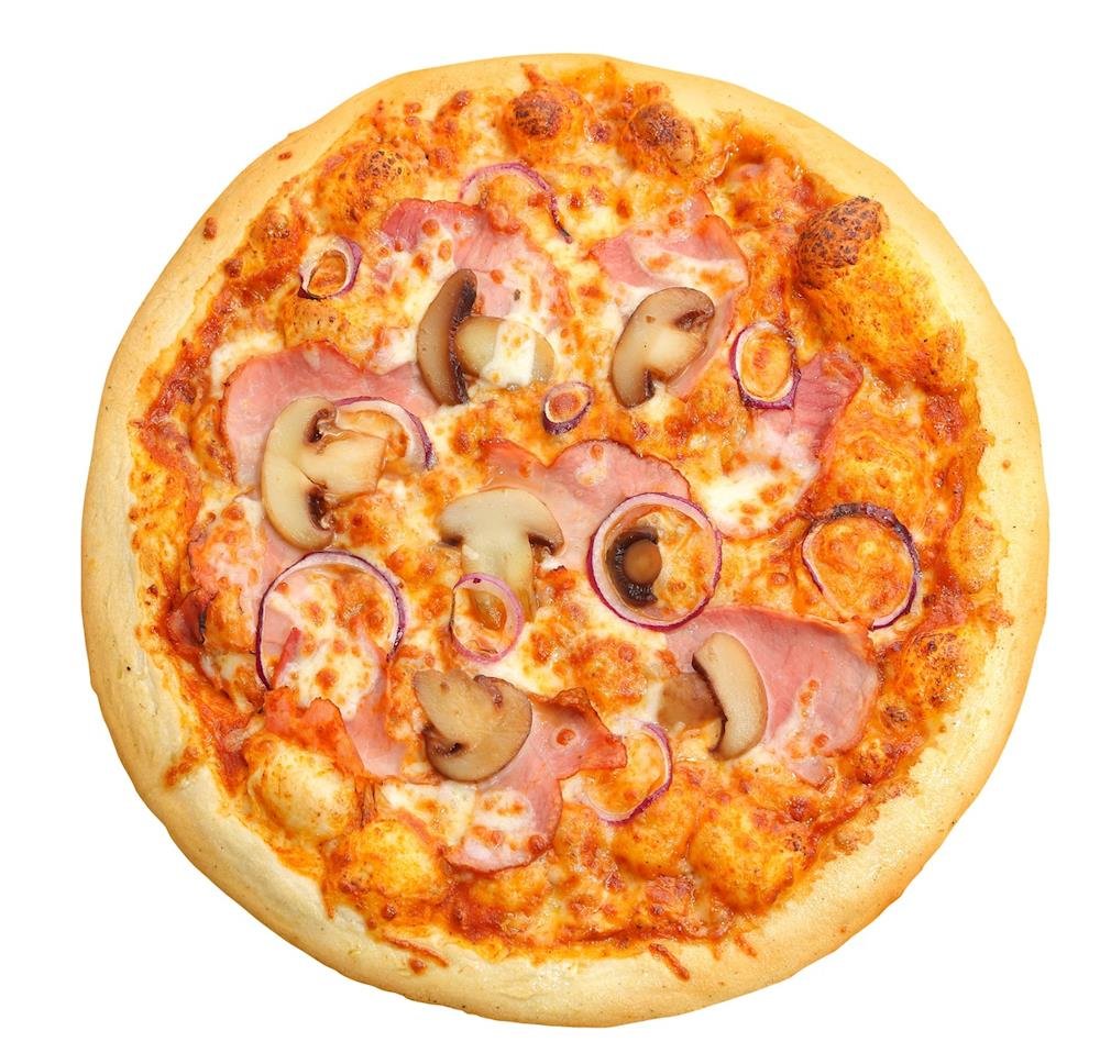 пицца грибная с колбасой рецепт фото 109