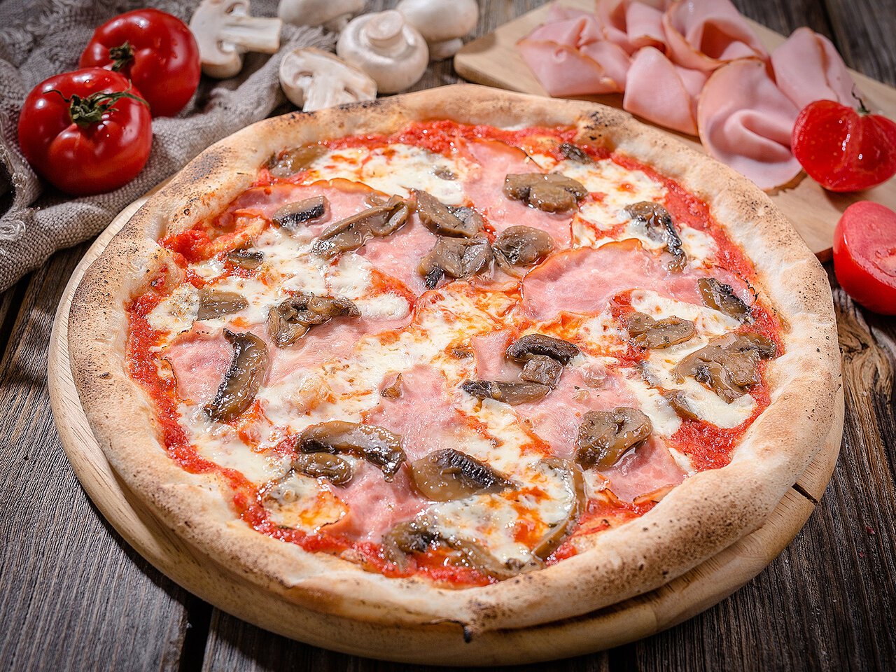 рецепт пицца мясная с грибами фото 85