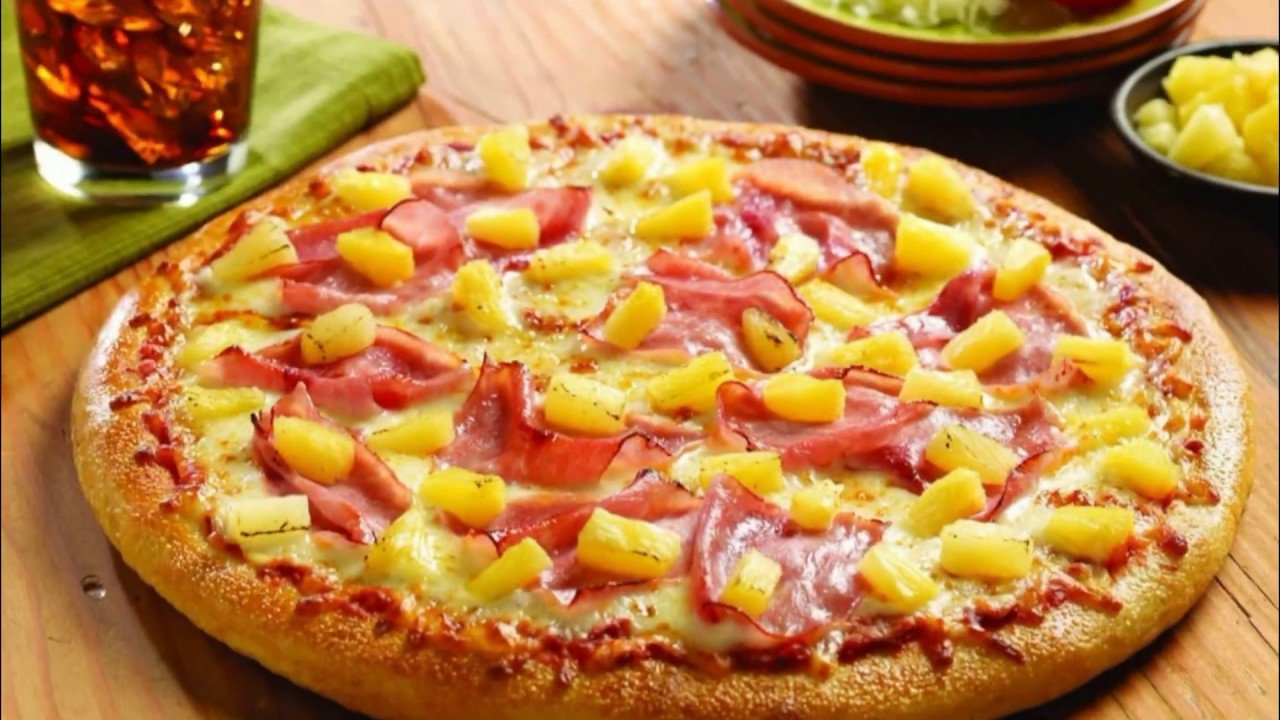фото гавайская пицца с ананасами и курицей фото 94