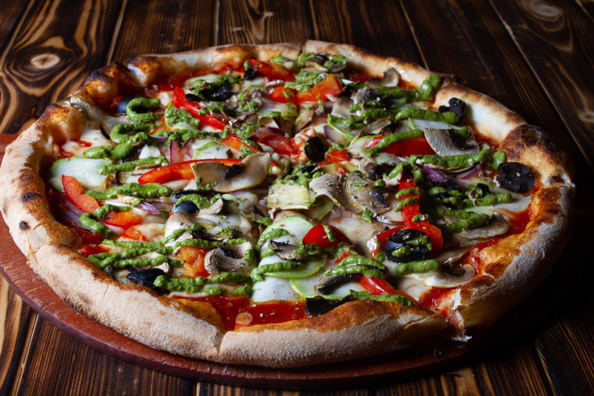 пицца со всеми зелеными начинками фото 105