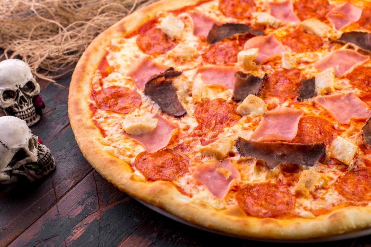 сколько стоит пицца мясная фото 5