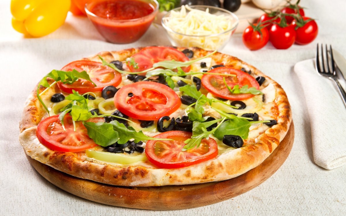 Пицца для вегетарианцев