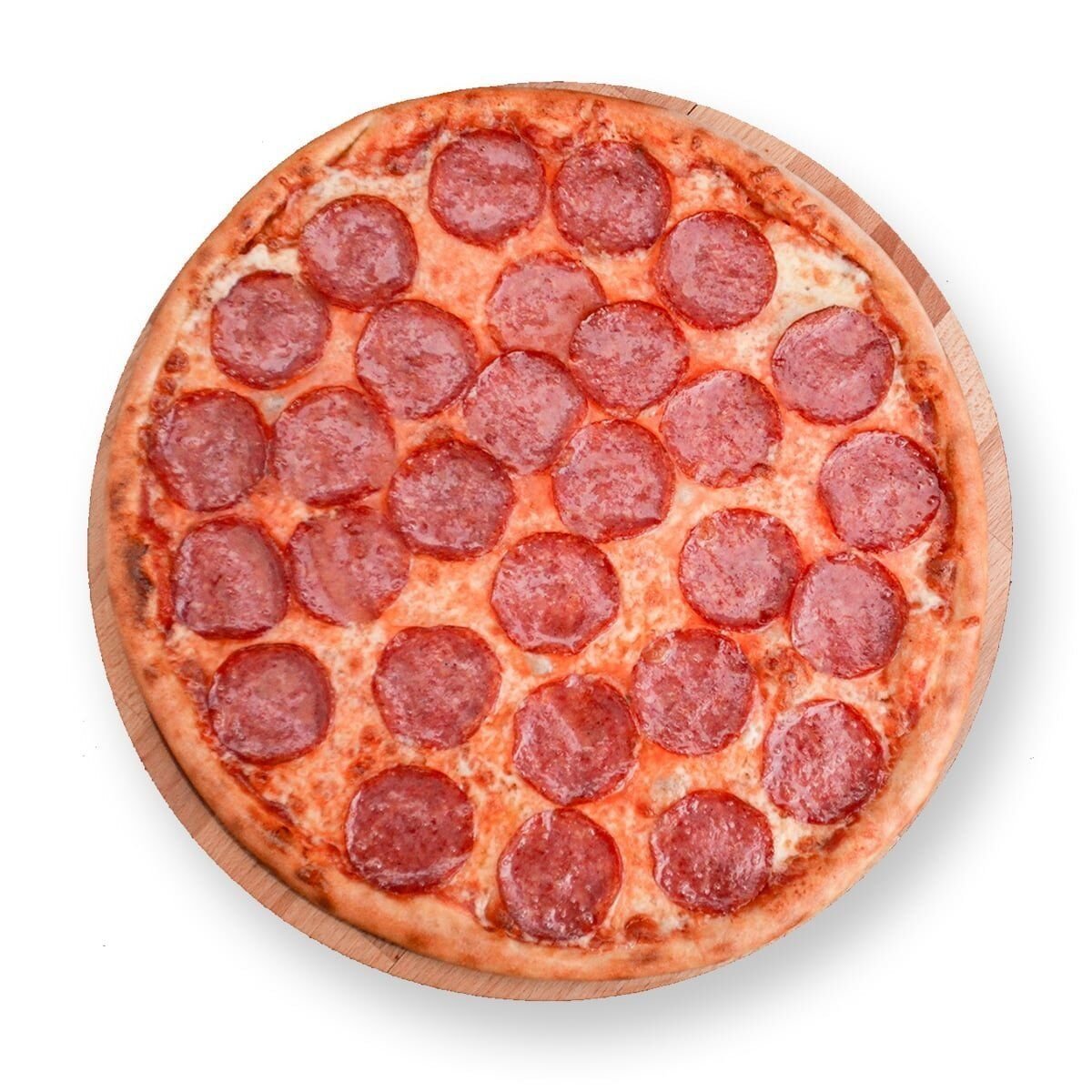я хочу пиццу наполовину с беконом и сосисками и наполовину с пепперони и ветчиной фото 105